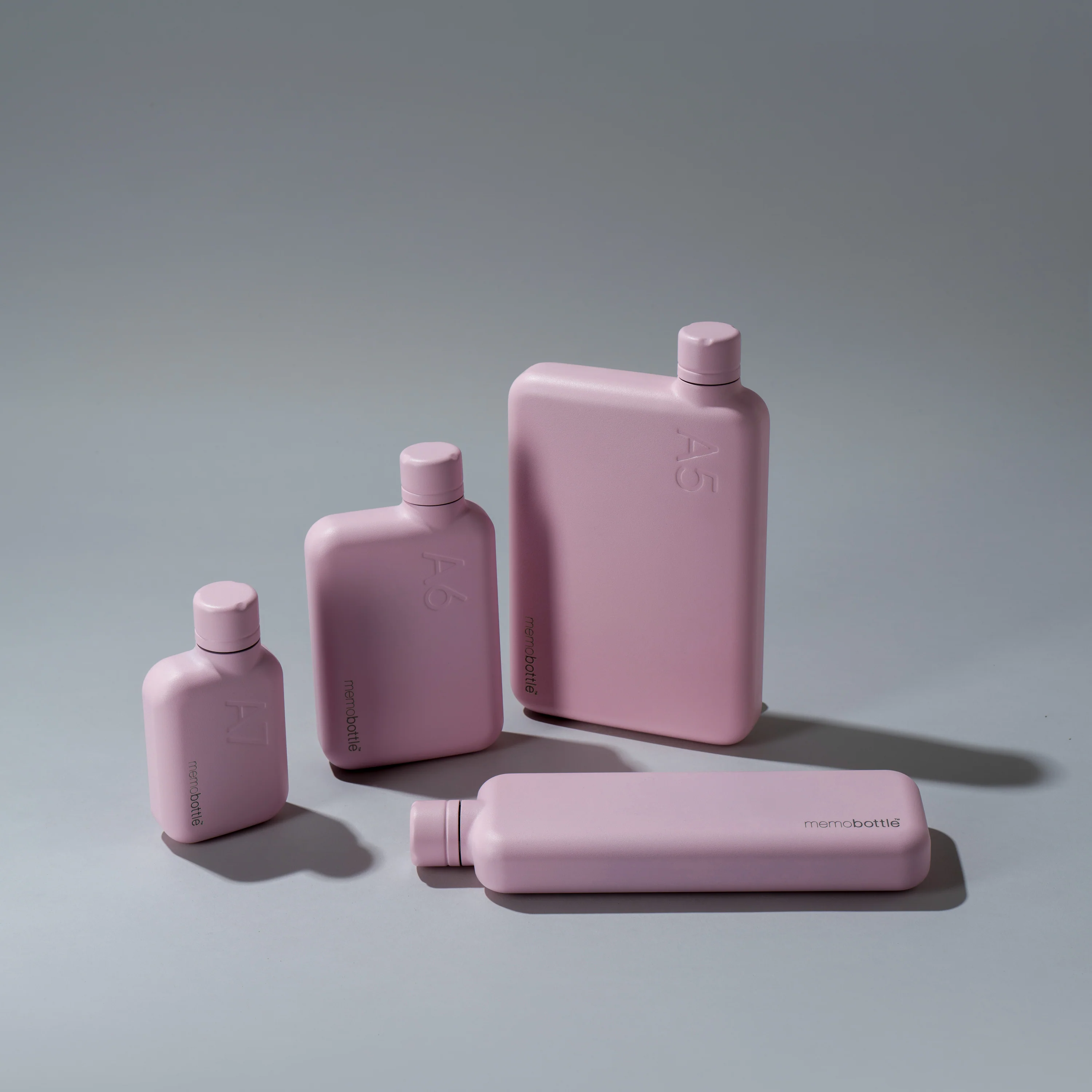 A6 memobottle (Stainless Steel) - Pink Salt - Image 4