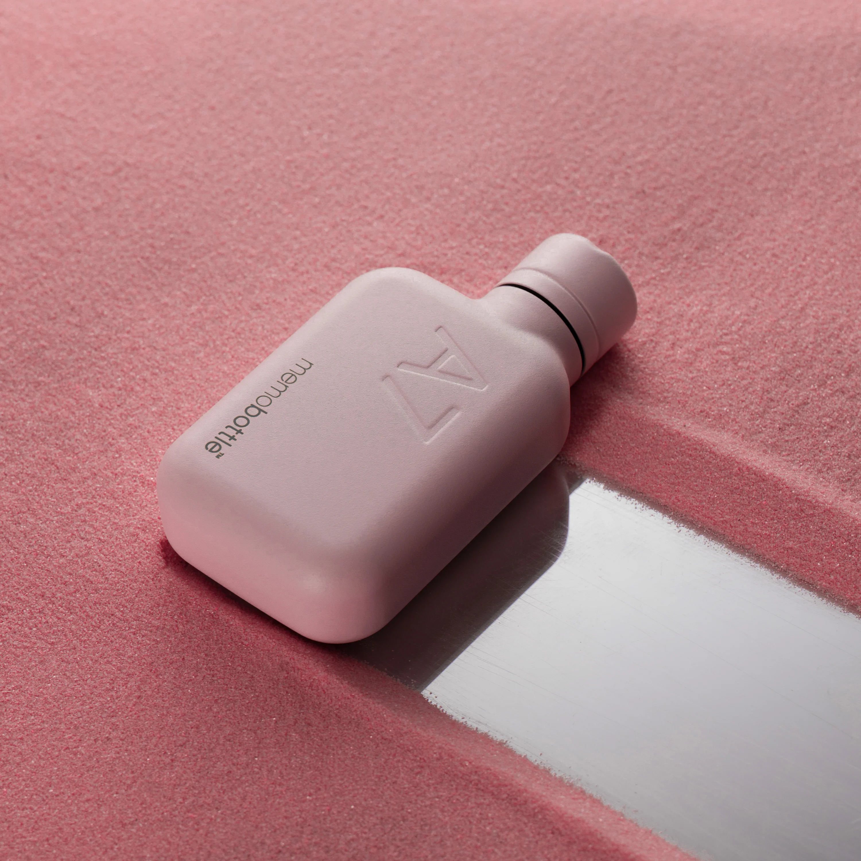 A7 memobottle (Stainless Steel) - Pink Salt - Image 3